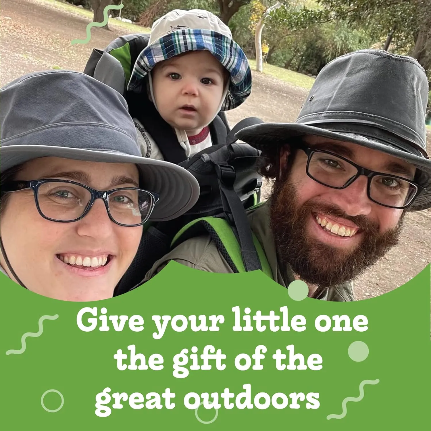 Hiking Baby Carrier Backpack - Comfortable Toddler/Baby Backpack Carrier System with Diaper Change Pad, Insulated Pocket   Rain and Sun Hood to Protect Your Child