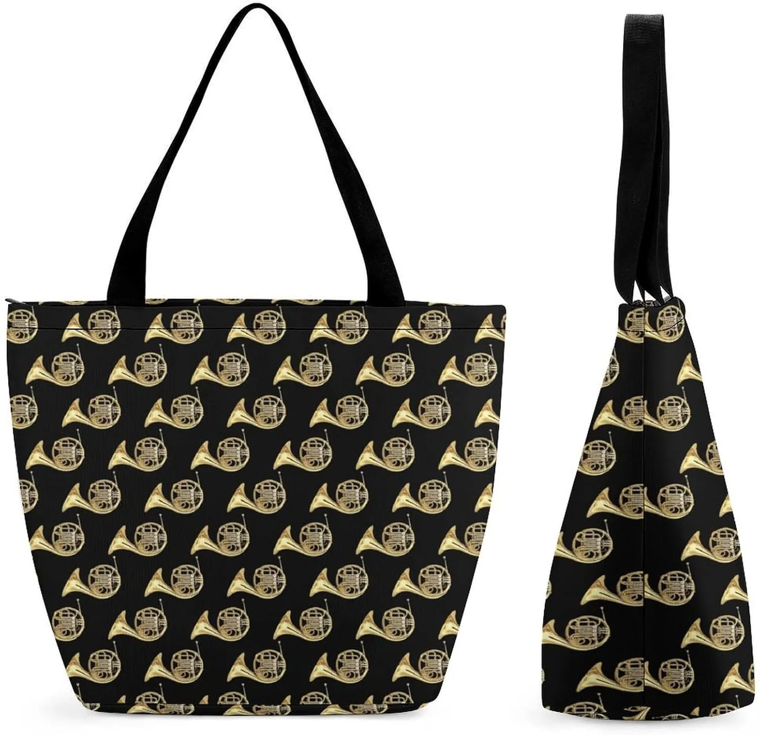 Hotdog Fun Food Hot Dog Handheld Shopping Bag with Large Capacity for Outdoor Shopping