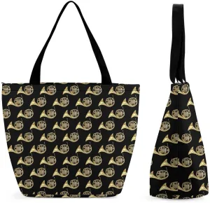 Hotdog Fun Food Hot Dog Handheld Shopping Bag with Large Capacity for Outdoor Shopping