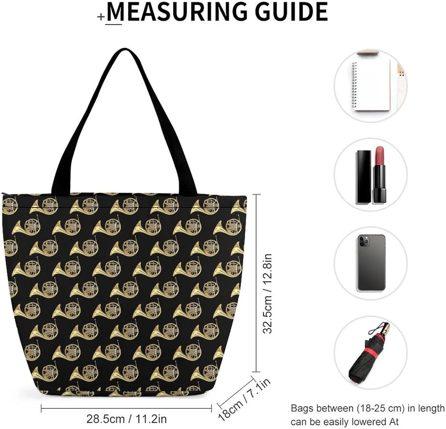 Hotdog Fun Food Hot Dog Handheld Shopping Bag with Large Capacity for Outdoor Shopping