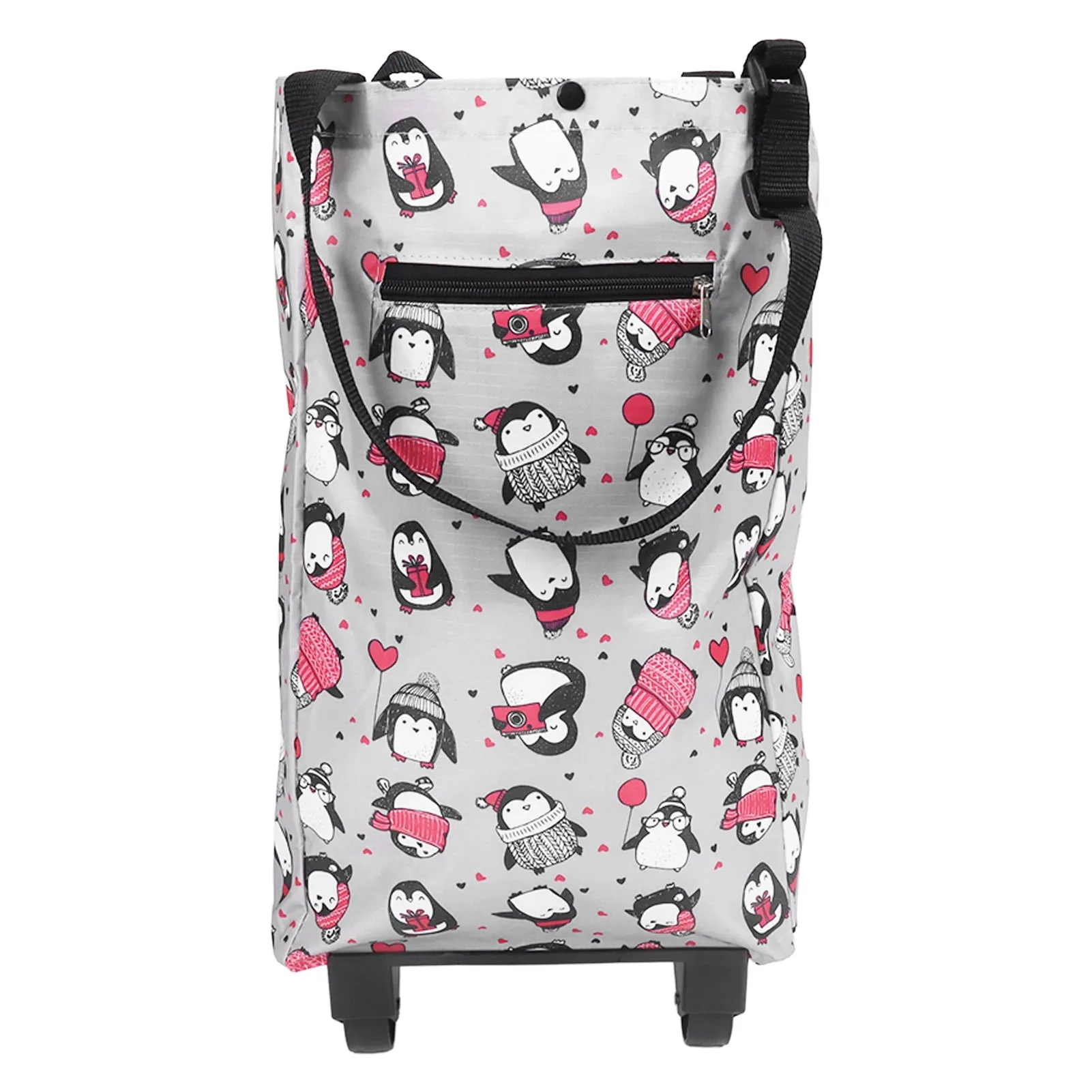 Household Shopping Cart Wheeled Shopping Bag Foldable Shopping Trolley For Elderly
