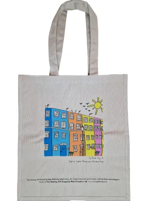 Houses Tote Bag | Notting Hill Shopping Bag