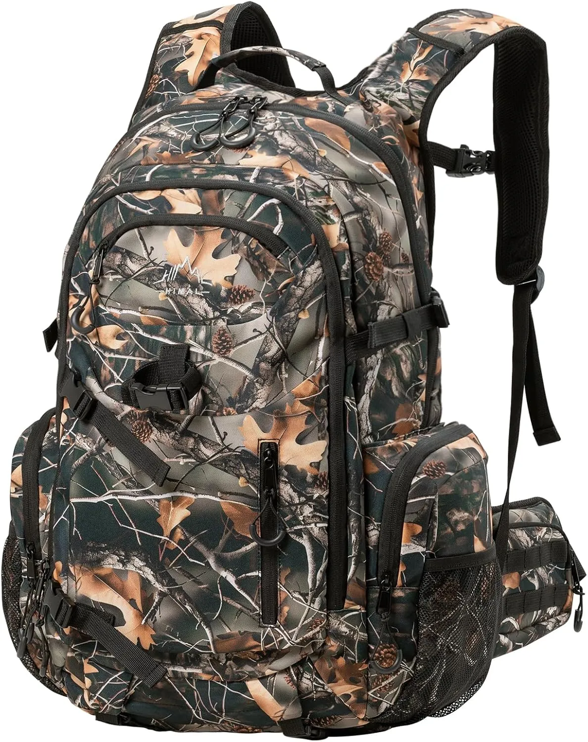 Hunting Backpack for Men, Waterproof Camo Backpacks for Hunt with Rain Cover, Durable Large Capacity Day Pack Hunting Gear Accessories for Men