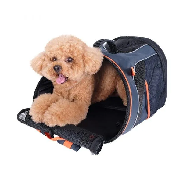 Ibiyaya Ultra Light Pro Dog Backpack Pet Carrier Navy Blue