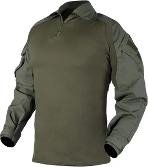 IDOGEAR Men G3 Combat Shirt with Elbow Pads Rapid Assault Long Sleeve Shirt Tactical Military Airsoft Clothing