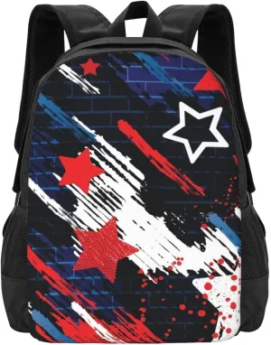 Independencia Repetida Lightweight Packable Backpack Travel Casual Large Capacity Daypack Foldable Backpack For Men Women