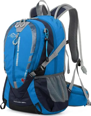 INOXTO Small Hiking Backpack with 2L Water Bladder and Rain Cover, 25L Hydration Daypack for Travel, Cycling, Camping, Outdoor