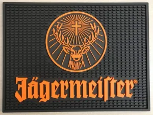 Jagermeister Professional Bar Mat - Spill and Drip Mat for Wait Station 12x9.5 Coaster