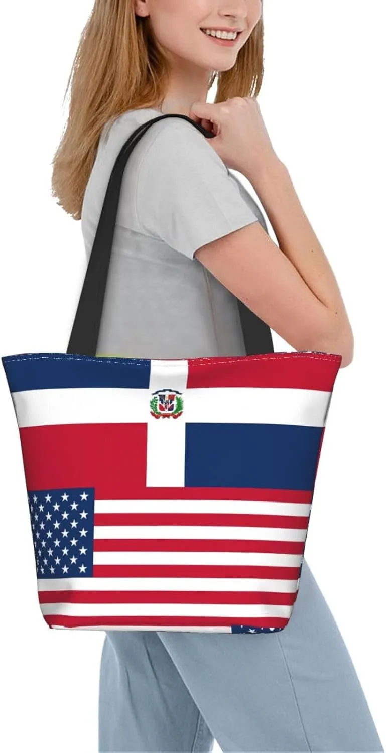 Jamaican Rasta Reggae Judah Lion Women's Tote Bag Shoulder Bag Shopping Handbag Large Capacity Handbag With Zipper