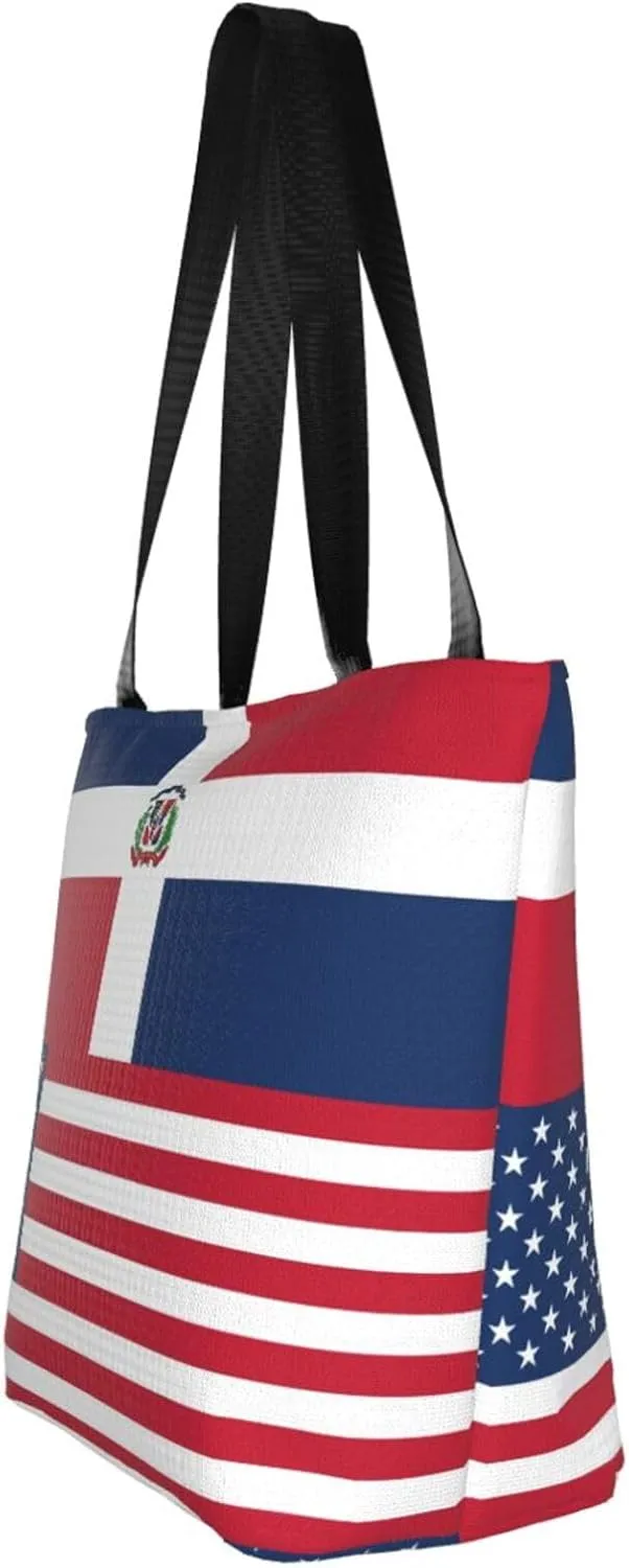 Jamaican Rasta Reggae Judah Lion Women's Tote Bag Shoulder Bag Shopping Handbag Large Capacity Handbag With Zipper