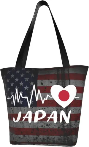 Japan Heartbeat Fashion Shoulder Bag Large Capacity For Man Or Woman