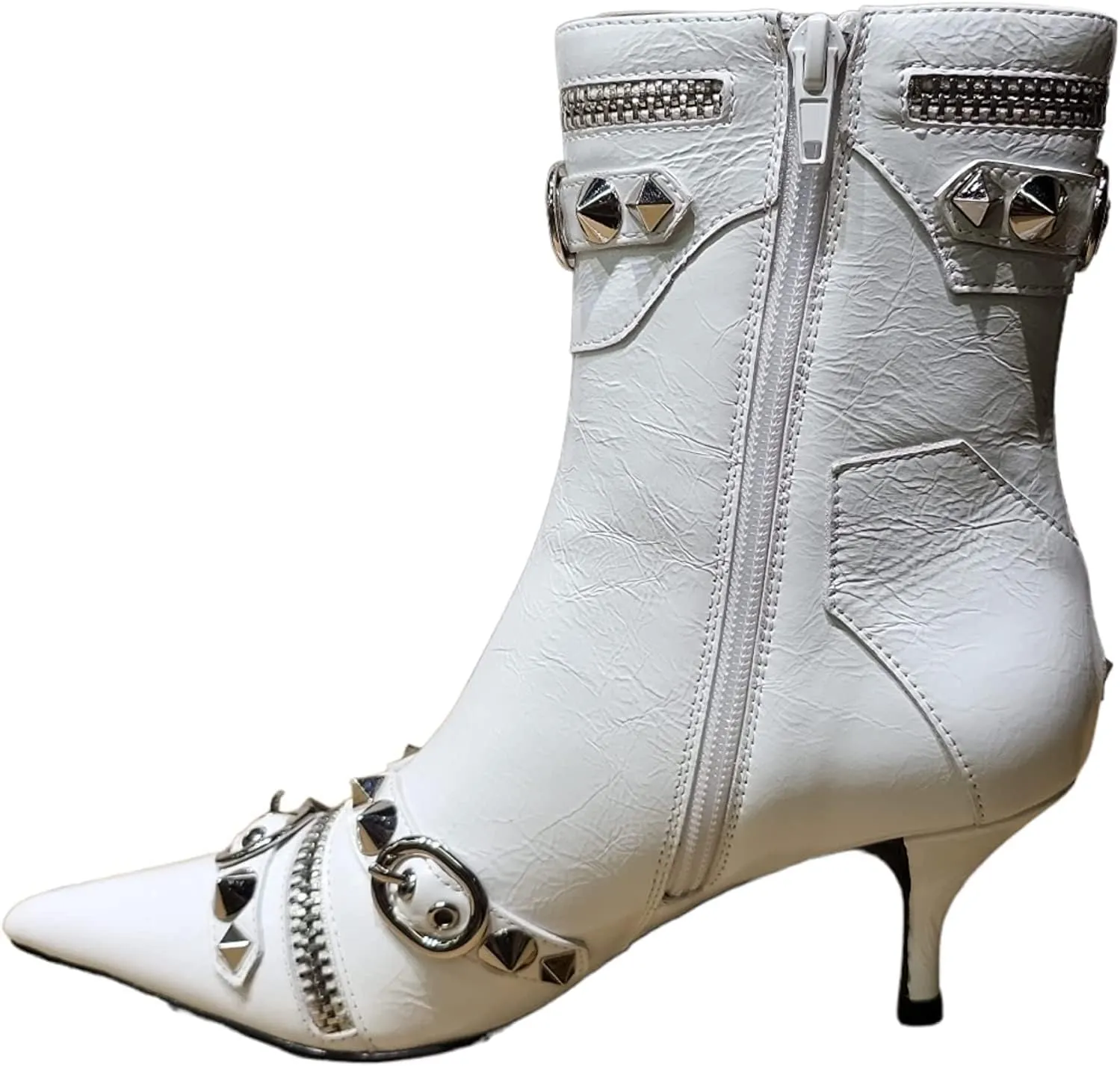 Jeffrey Campbell ALT-Rock Boots Black Silver