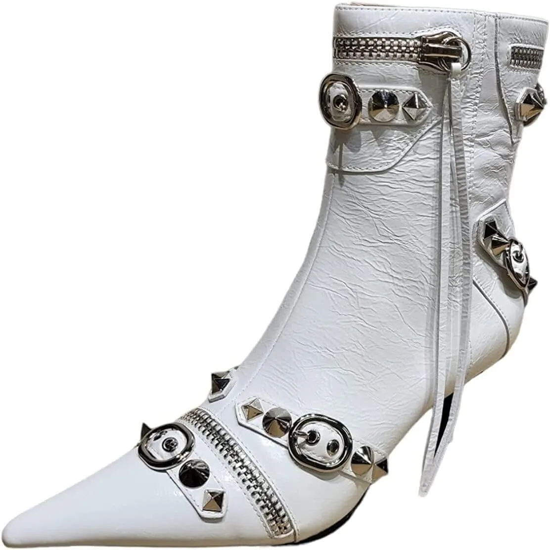 Jeffrey Campbell ALT-Rock Boots Black Silver
