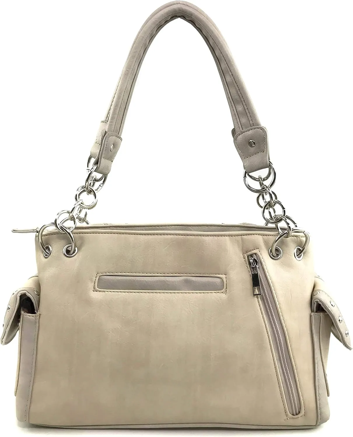 Justin West Cross Angel Wings Concealed Carry Handbag Purse