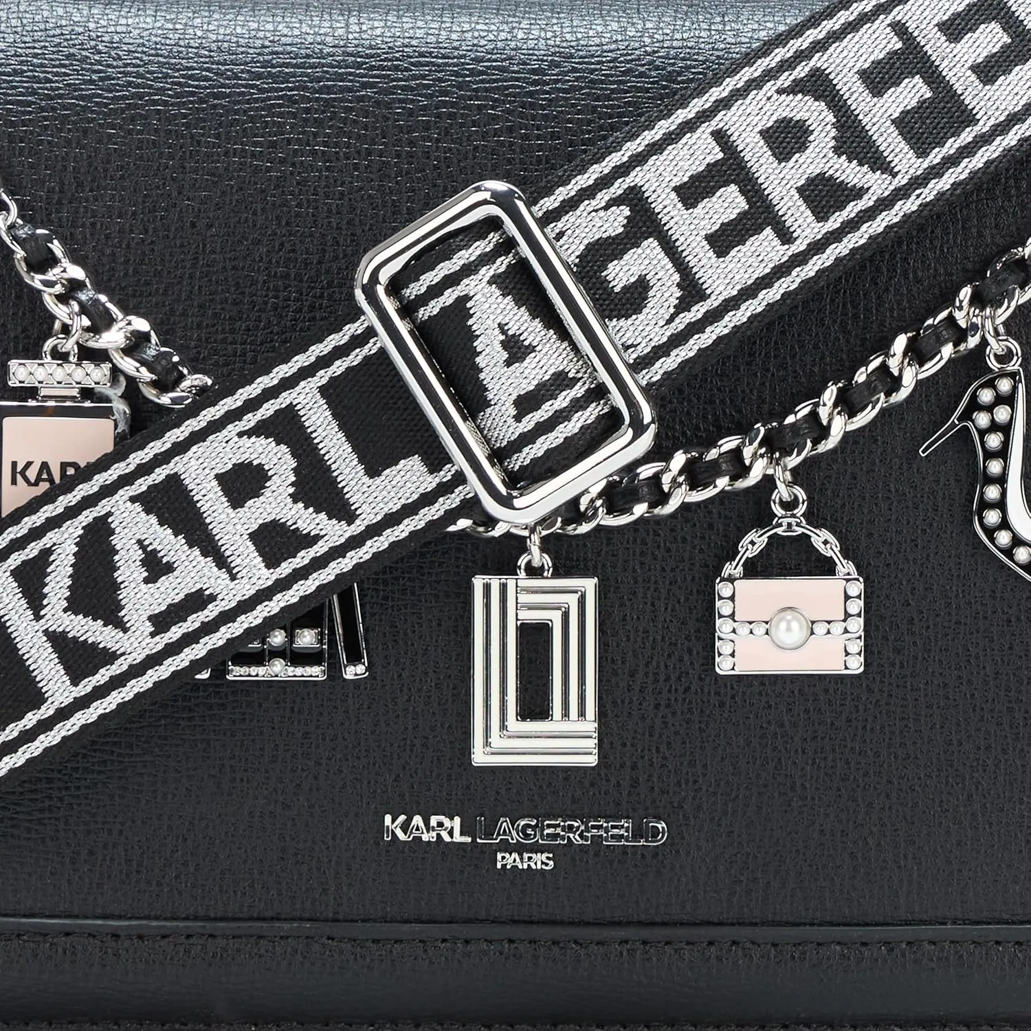 KARL LAGERFELD Paris Women's Simone Studded Crossbody
