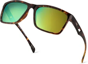 KastKing FlatRock Polarized Sport Sunglasses for Men and Women, Ideal for Driving Fishing Cycling Running, UV Protection