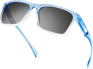 KastKing FlatRock Polarized Sport Sunglasses for Men and Women, Ideal for Driving Fishing Cycling Running, UV Protection