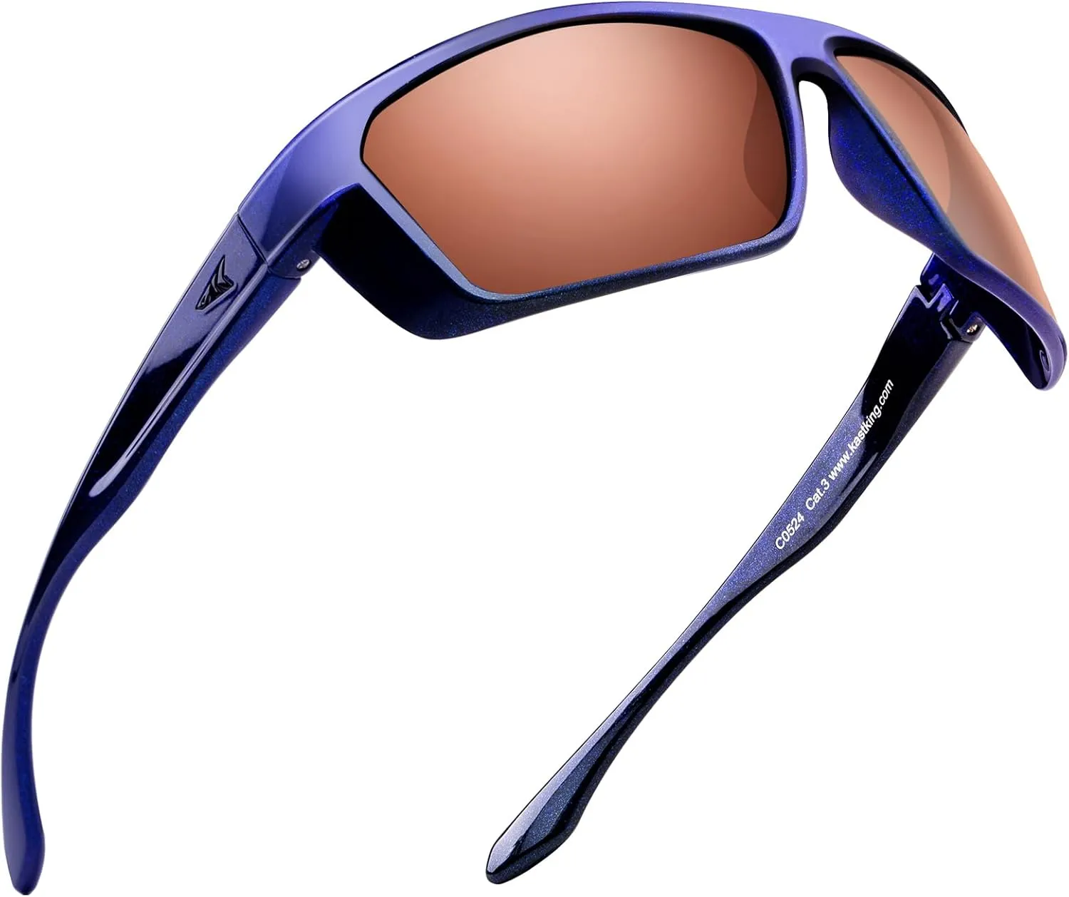 KastKing Huzzah Polarized Sport Sunglasses for Men and Women, Ideal for Driving Fishing Cycling and Running,UV Protection
