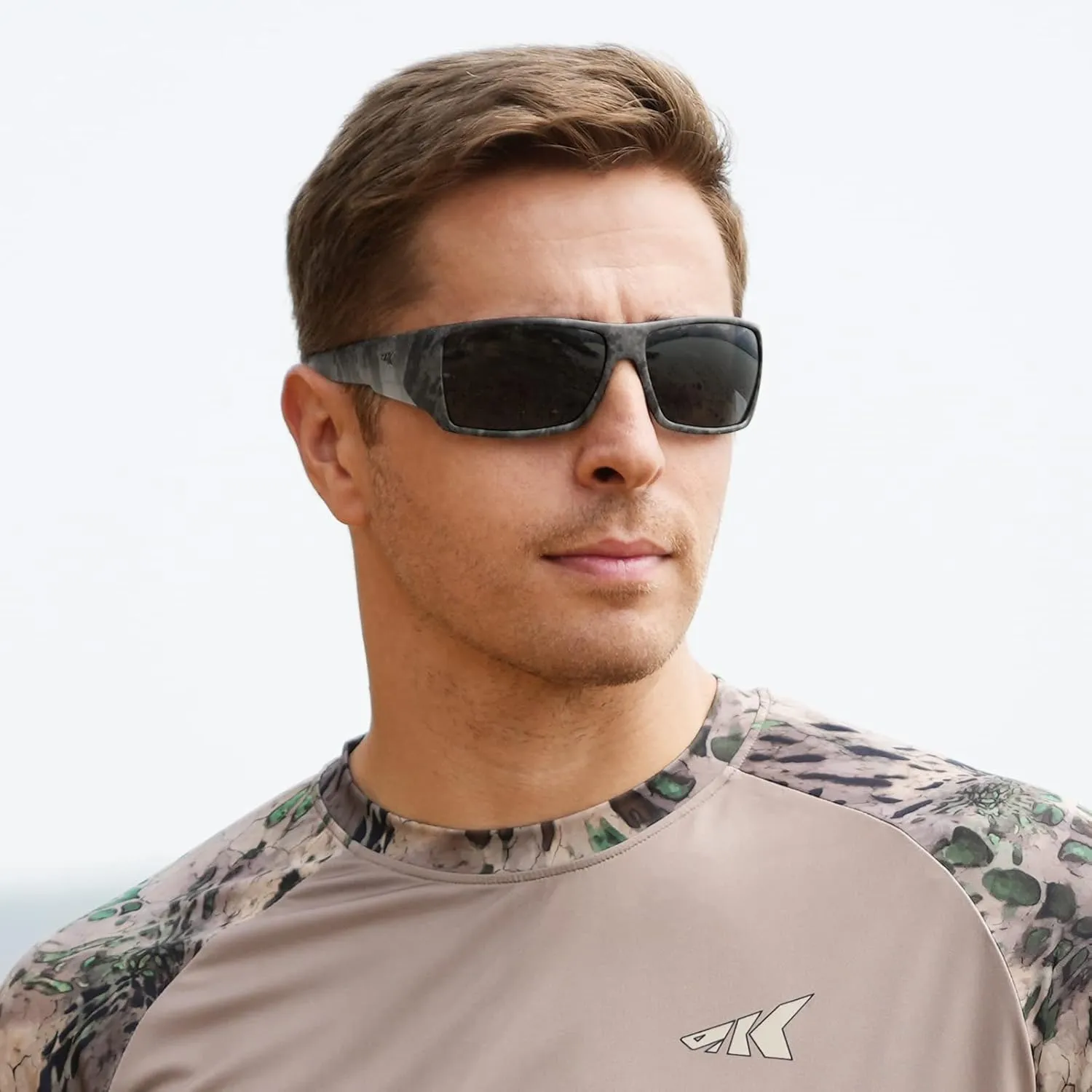 KastKing Iditarod Polarized Sport Sunglasses for Men and Women, Ideal for Driving Fishing Cycling and Running, UV Protection