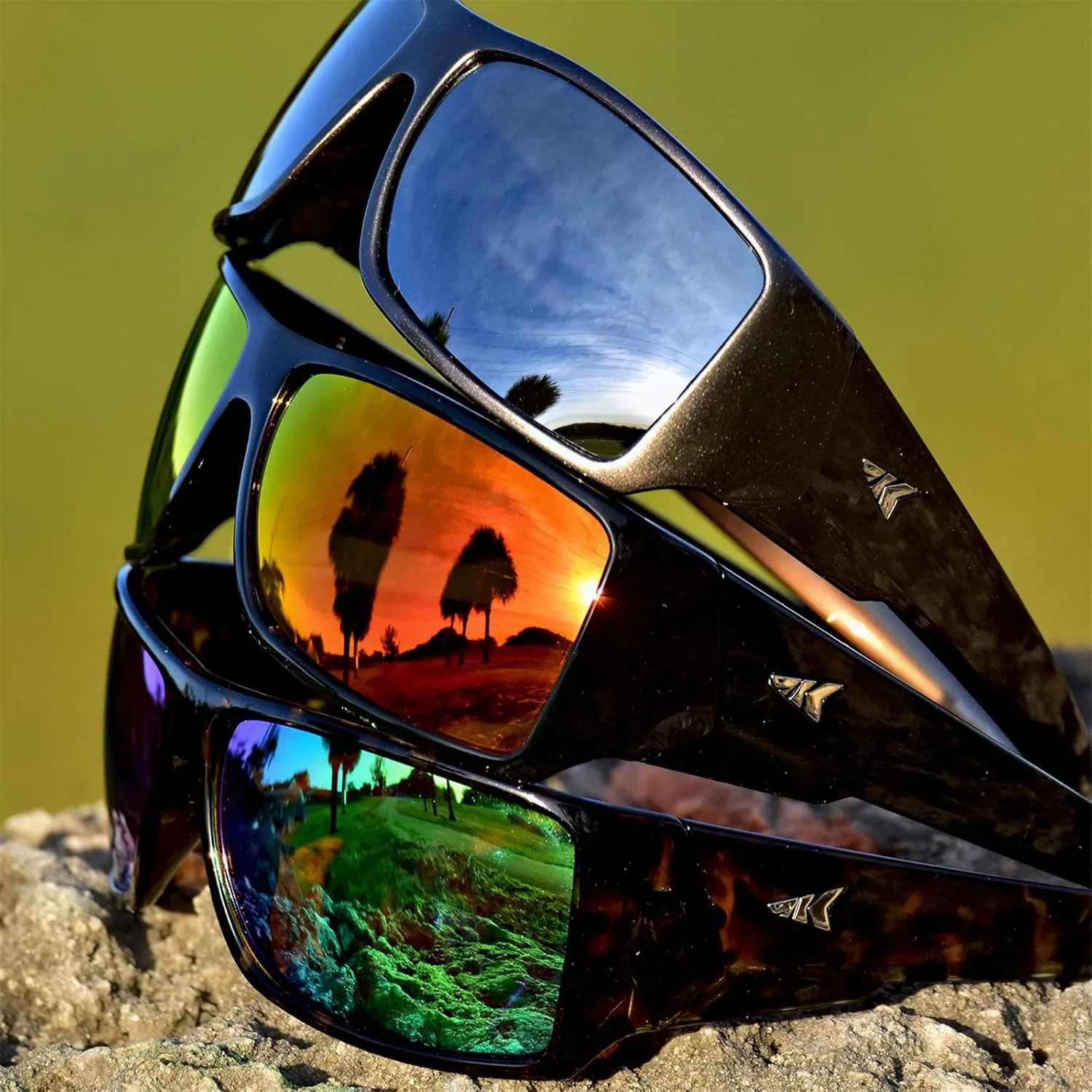 KastKing Iditarod Polarized Sport Sunglasses for Men and Women, Ideal for Driving Fishing Cycling and Running, UV Protection