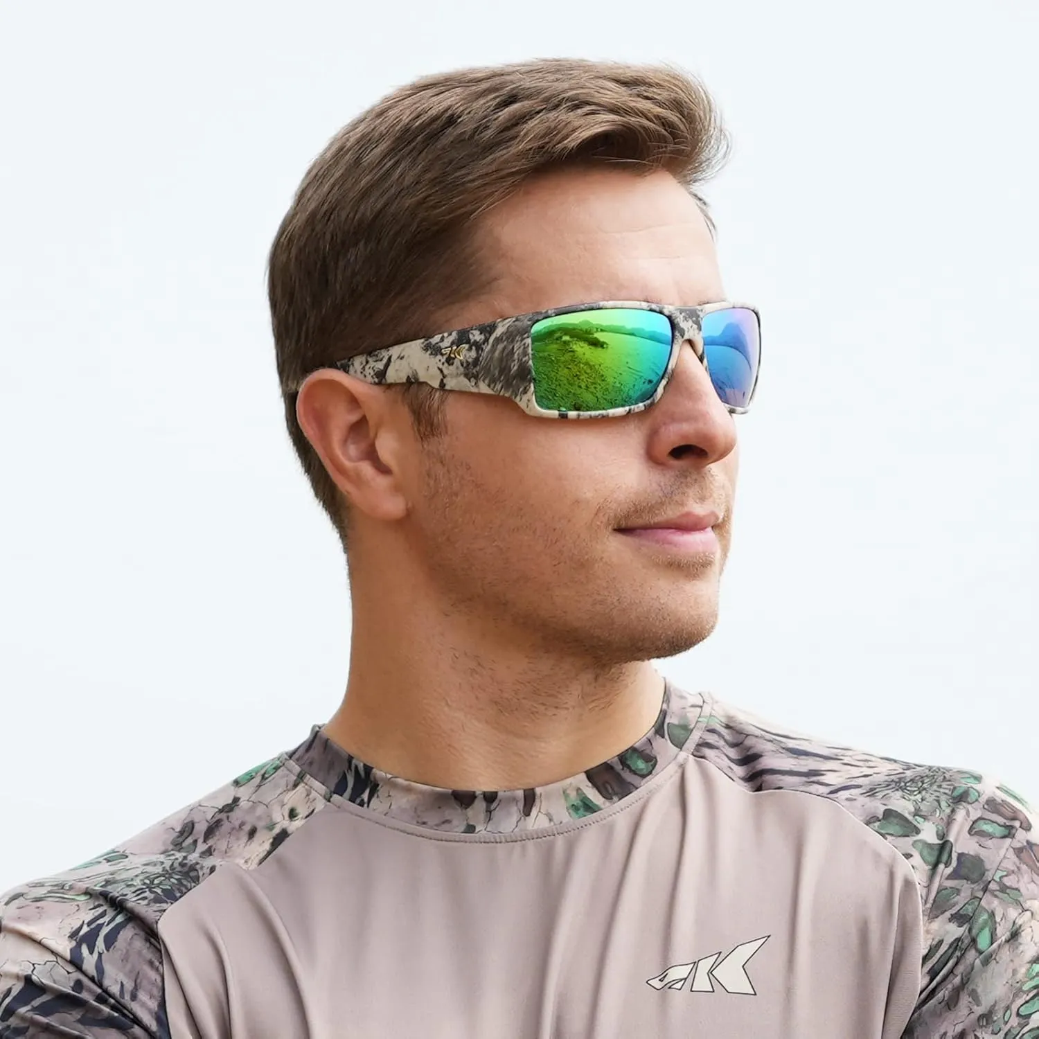 KastKing Iditarod Polarized Sport Sunglasses for Men and Women, Ideal for Driving Fishing Cycling and Running, UV Protection