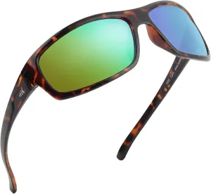 KastKing Kateel Polarized Sport Sunglasses for Men and Women, Ideal for Driving Fishing Cycling and Running,UV Protection