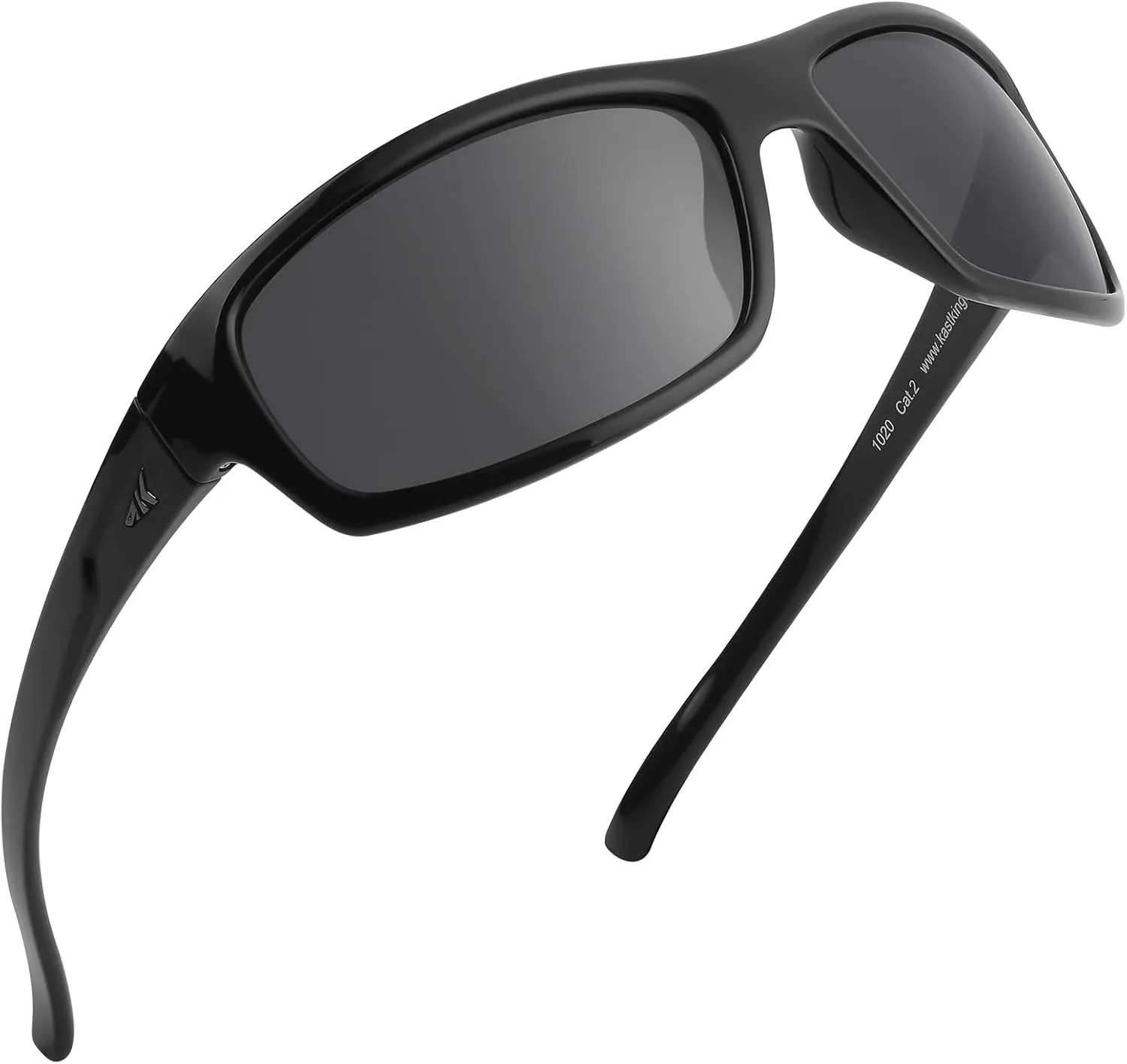 KastKing Kateel Polarized Sport Sunglasses for Men and Women, Ideal for Driving Fishing Cycling and Running,UV Protection