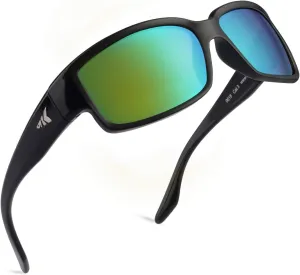 KastKing Skidaway Polarized Sport Sunglasses for Men and Women,Ideal for Driving Fishing Cycling and Running,UV Protection