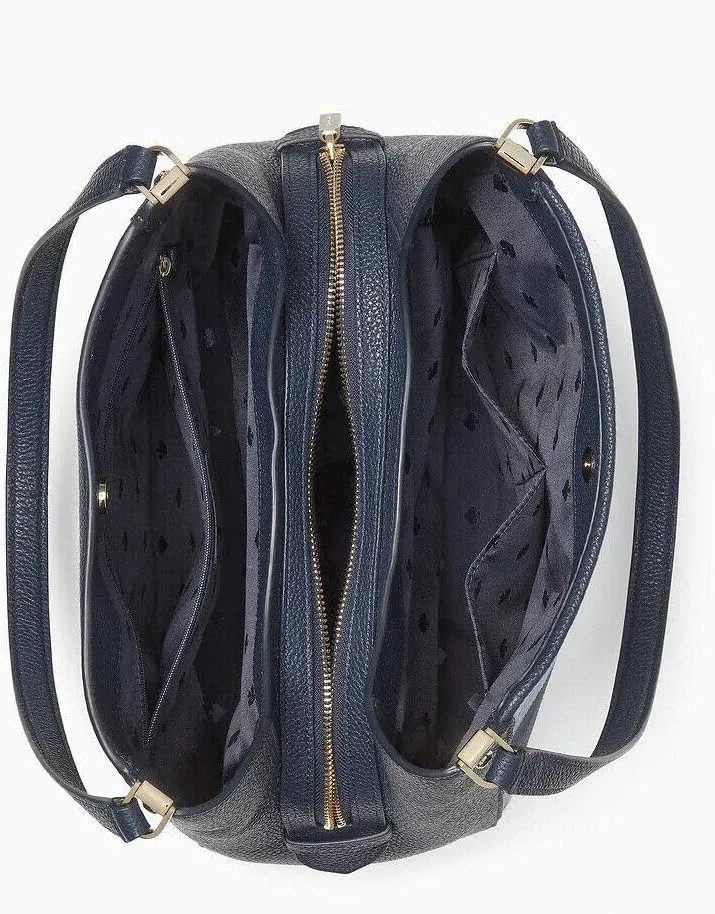 kate spade new york Leila Patchwork Suede Medium Triple Compartment Shoulder