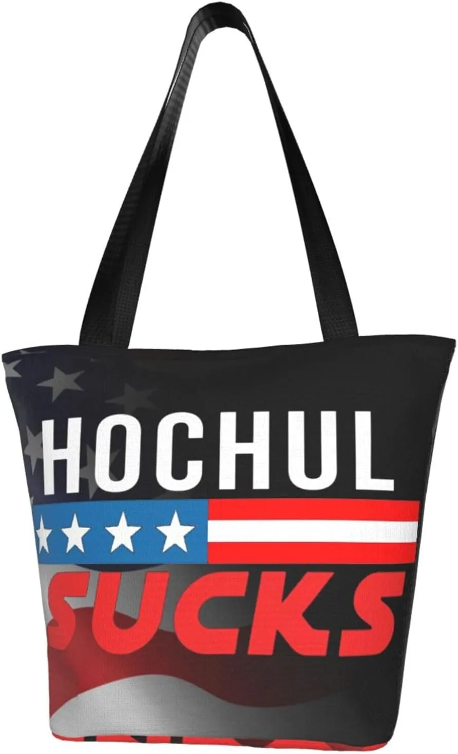 Kathy Hochul Sucks Save New York Fashion Shoulder Bag Large Capacity For Man Or Woman