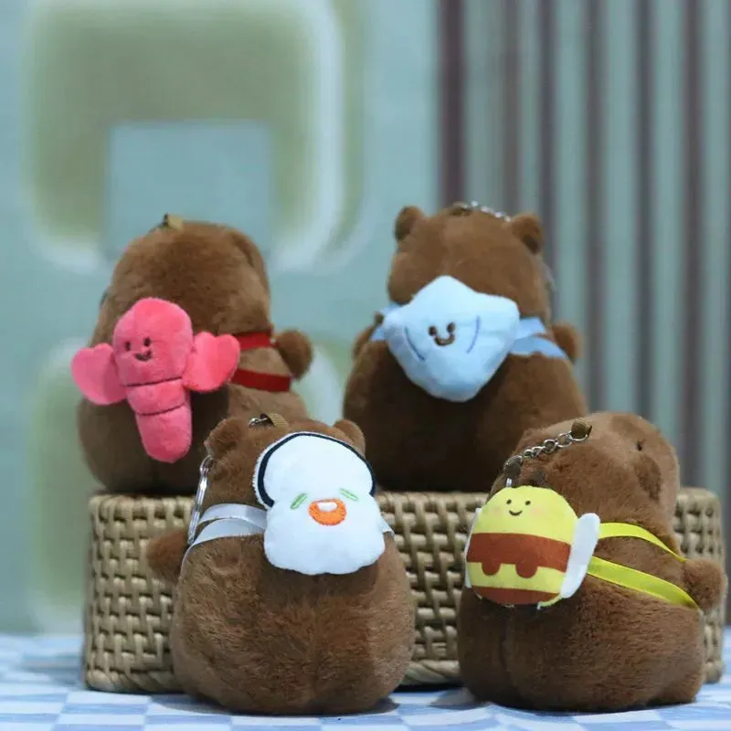 Kawaii Capy-Carry All Plush Keychain