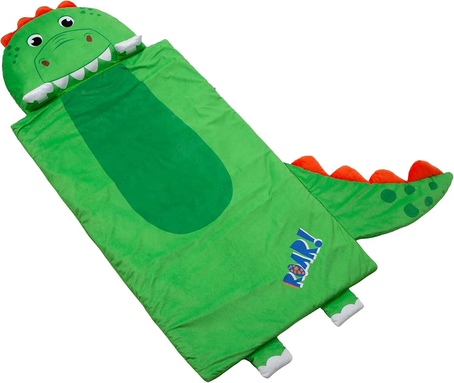 Kid's Nap Buddies Character Preschool Nap Mat, Toddler Sleeping Bag with Pillow for Daycare, Ages 3 