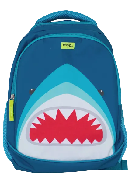 KIDS SHARK MINI BACKPACK - BLUE
