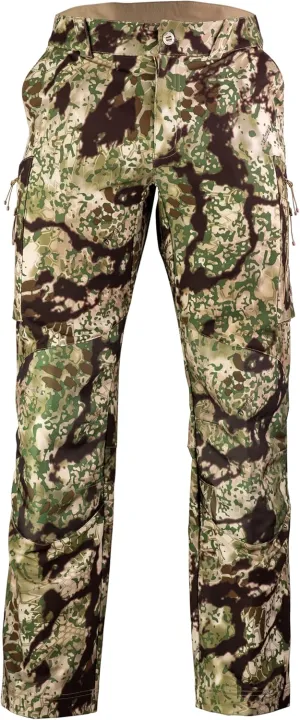 Kryptek Men's Alaios, Lightweight, Quick Drying 8 Pocket Camo Hunting Pant with Reinforced and Padded Knee