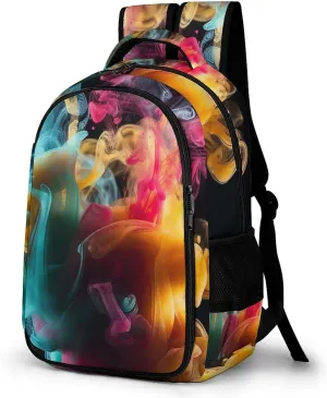Laptop Backpack for Women Men Daypack Waterproof Melt In The Water Computer Bag Business Work Bag for Travel