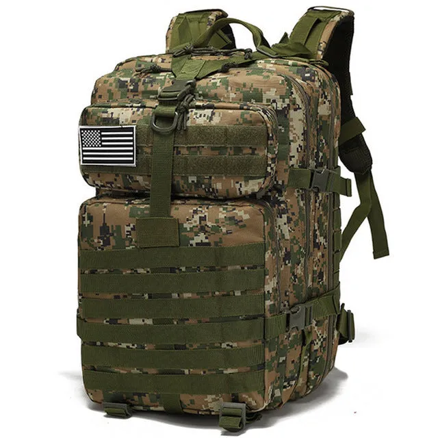 Large Capacity Military Hiking Backpacks