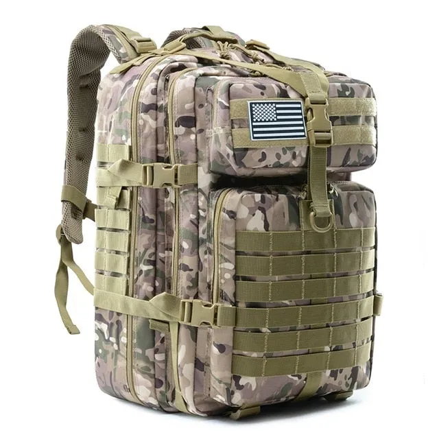 Large Capacity Military Hiking Backpacks