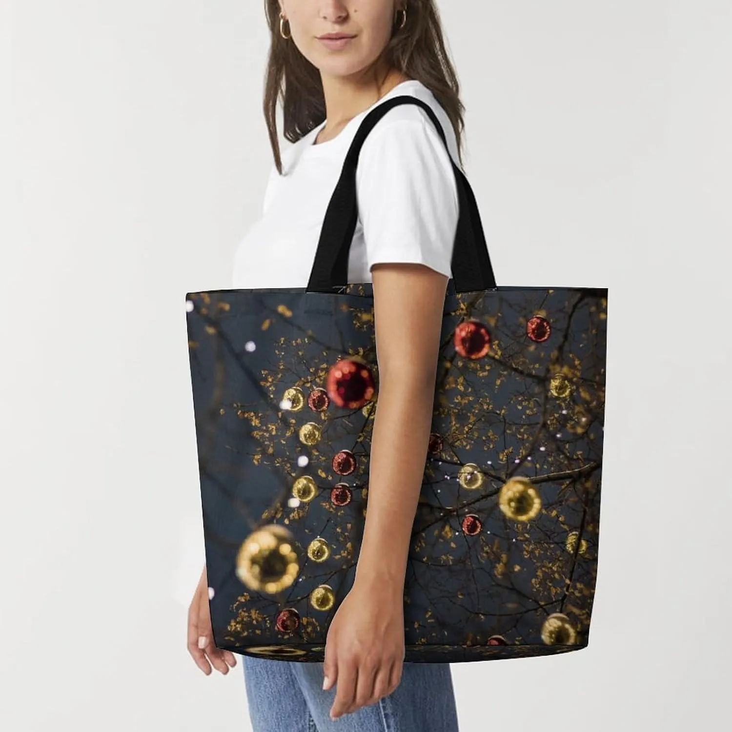 Large Capacity Shopping Tote Bag for Women, Girls