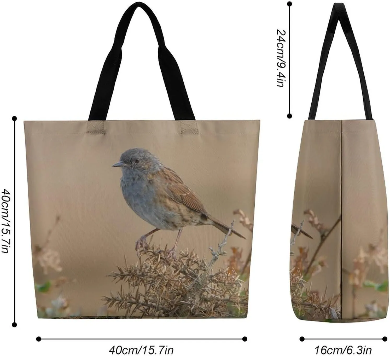 Large Capacity Shopping Tote Bag for Women, Girls