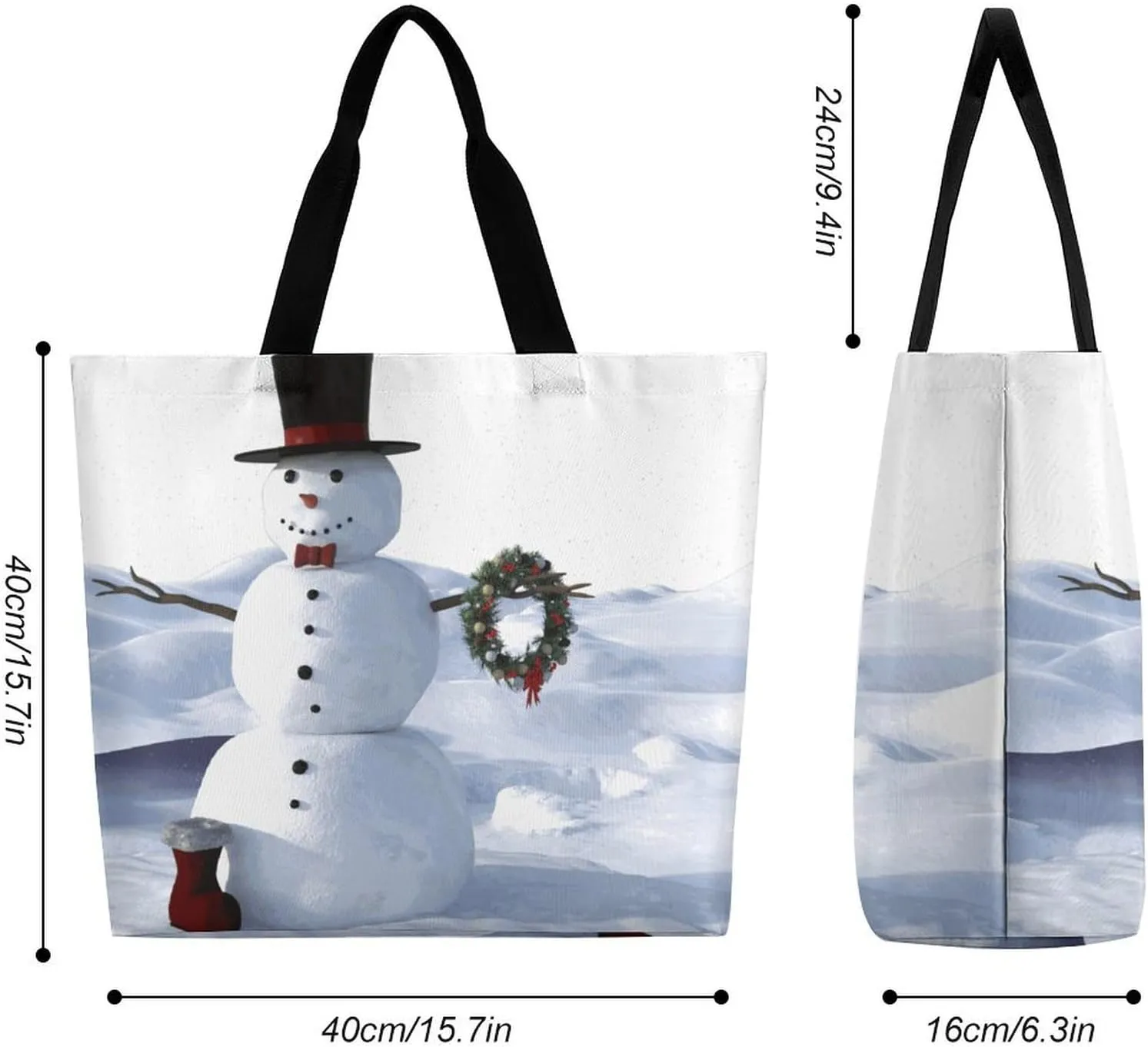 Large Capacity Shopping Tote Bag for Women, Girls