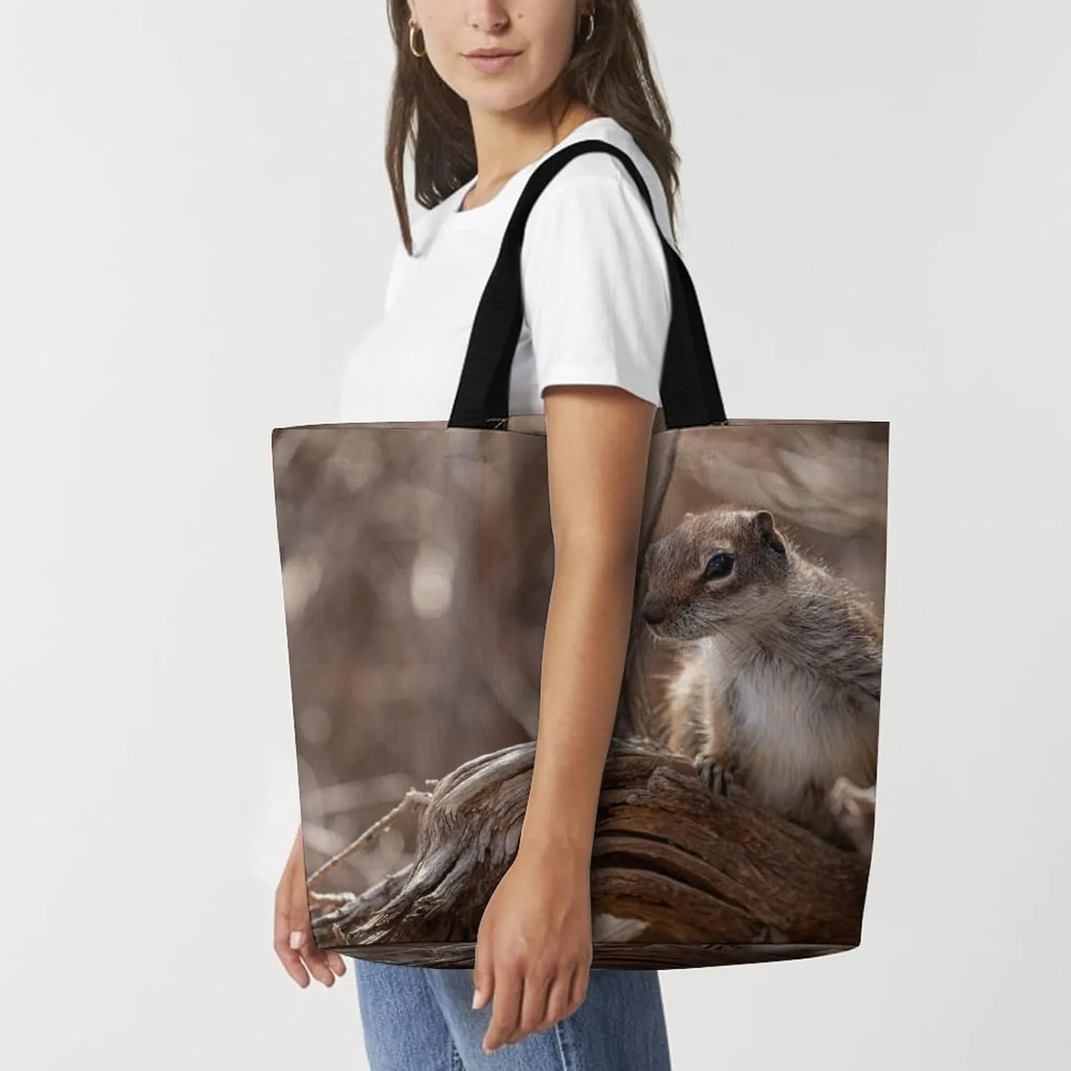 Large Capacity Shopping Tote Bag for Women, Girls