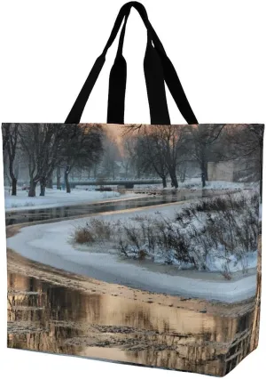 Large Capacity Shopping Tote Bag for Women, Girls