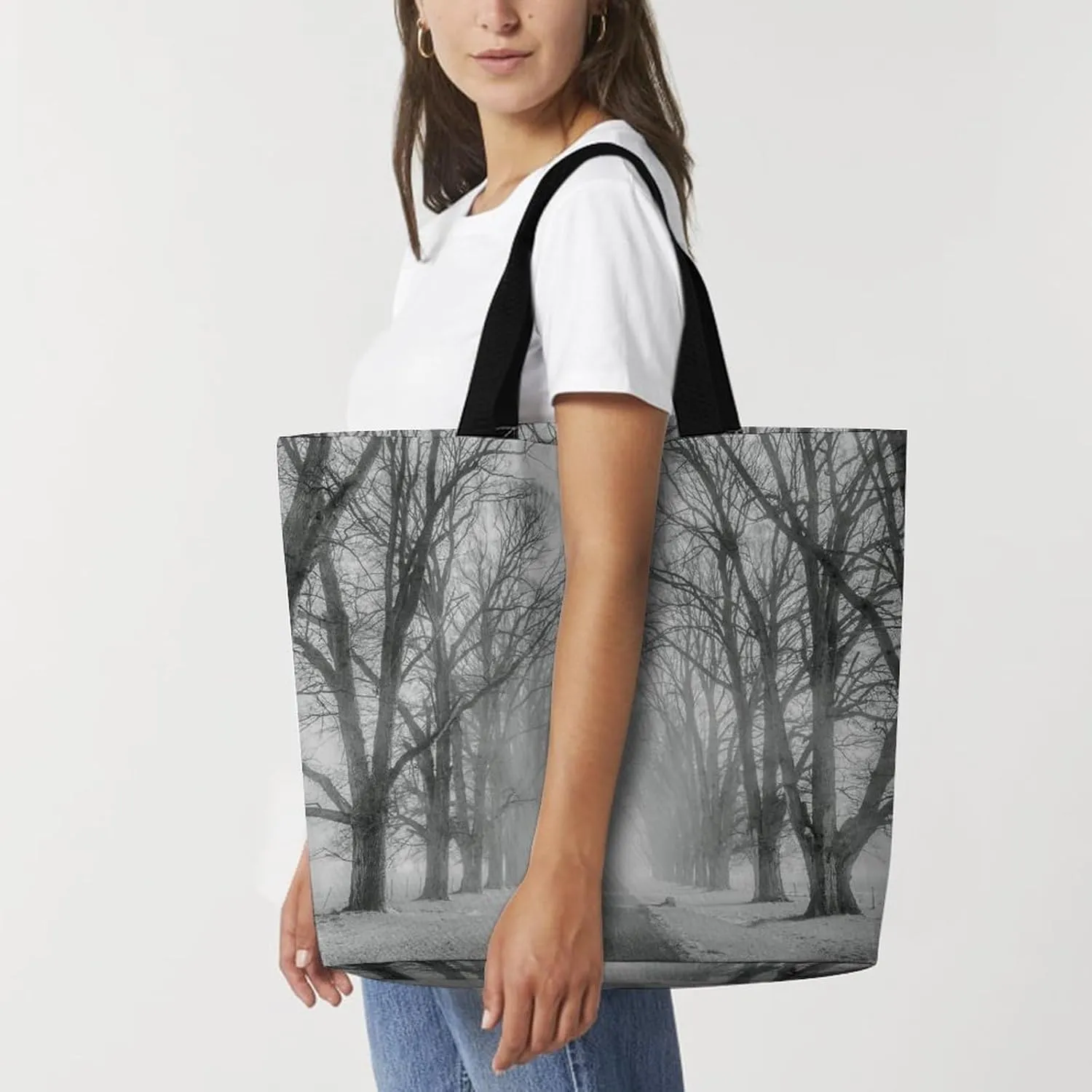 Large Capacity Shopping Tote Bag for Women, Girls