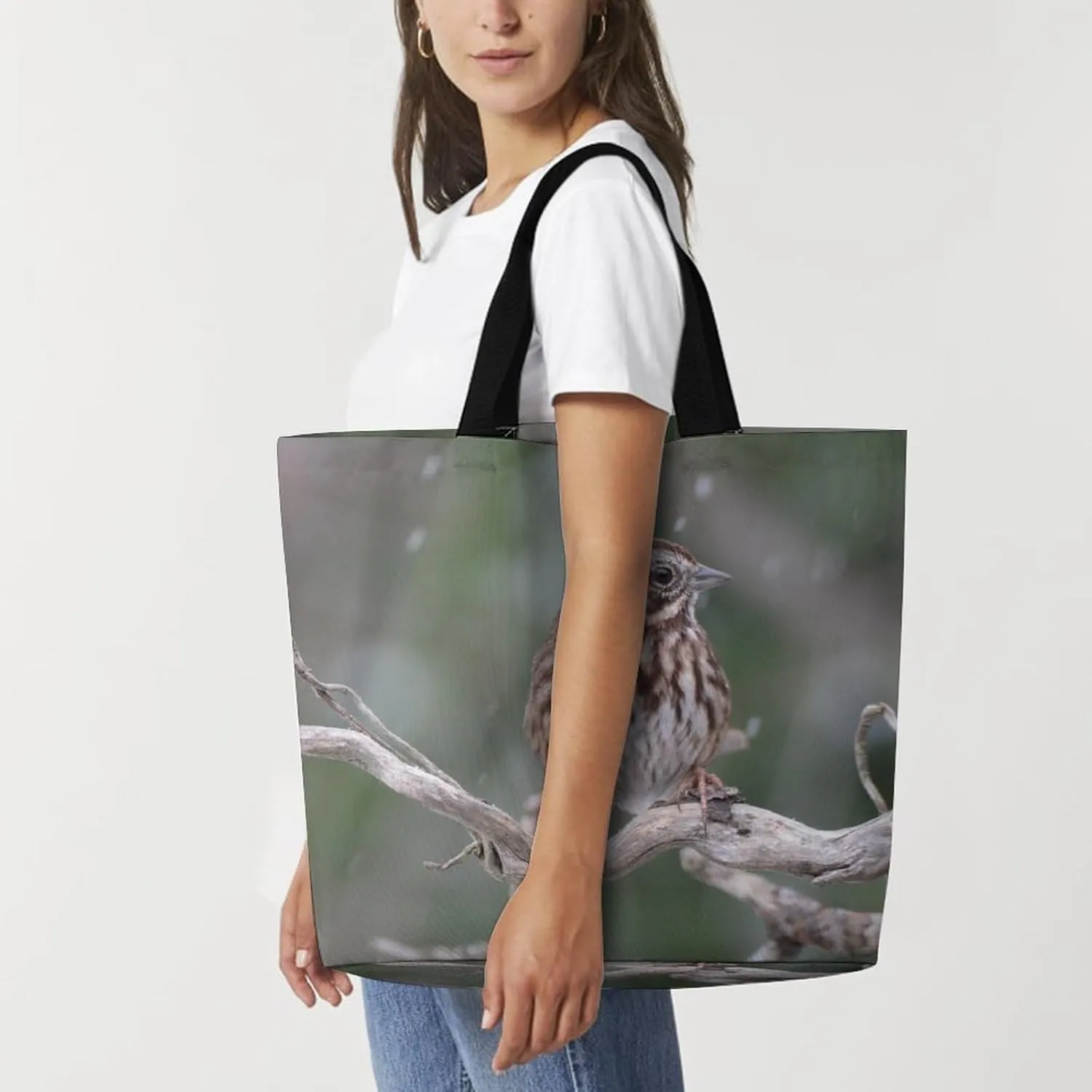 Large Capacity Shopping Tote Bag for Women, Girls