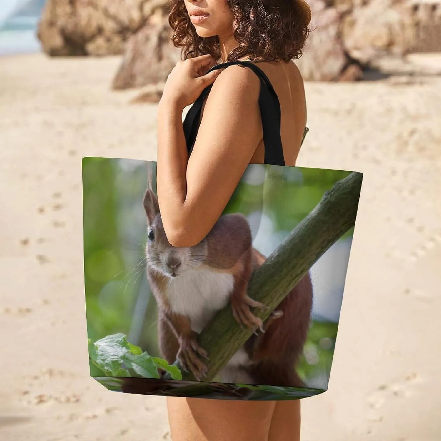 Large Capacity Shopping Tote Bag for Women, Girls