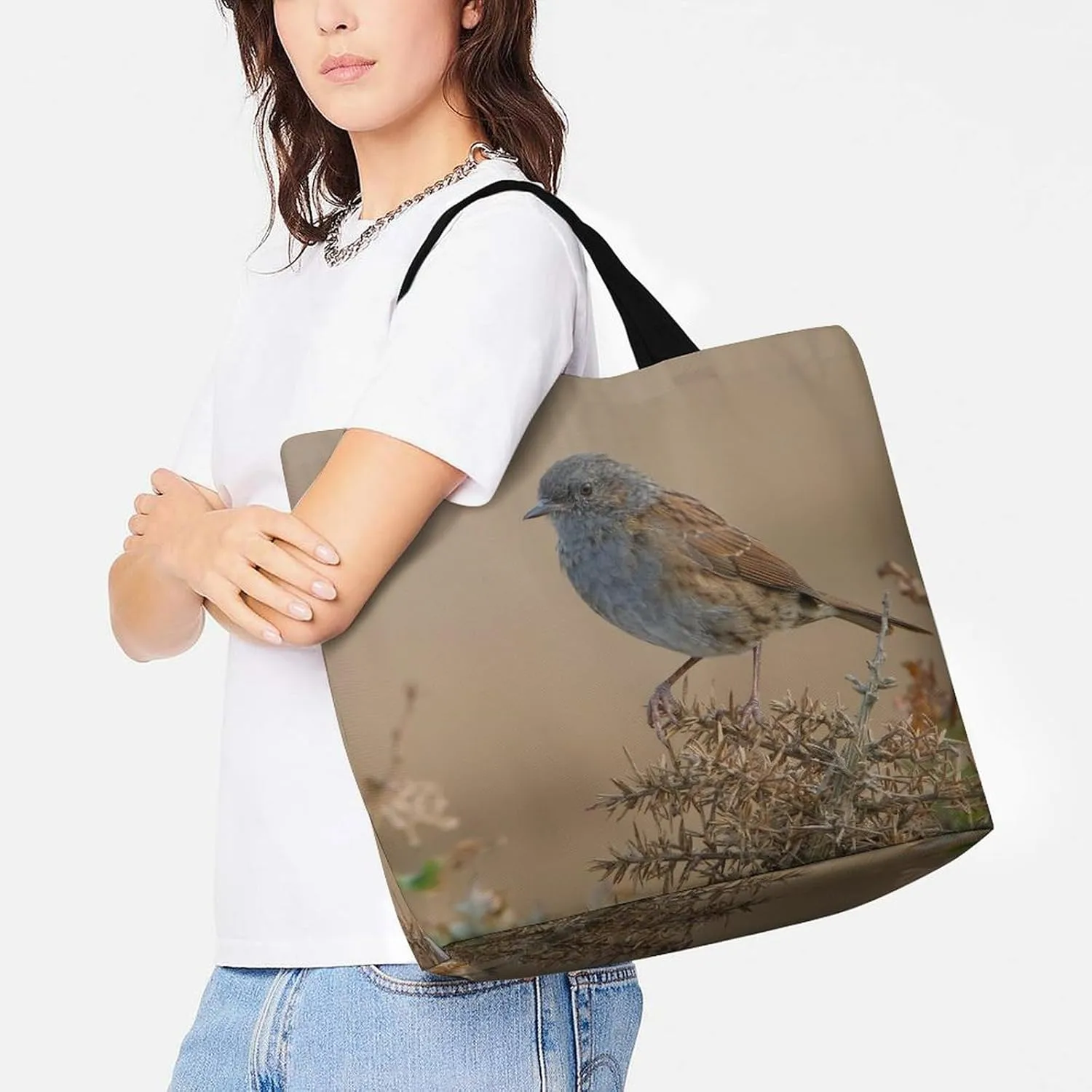 Large Capacity Shopping Tote Bag for Women, Girls