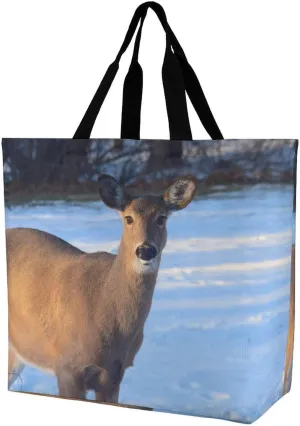 Large Capacity Shopping Tote Bag for Women, Girls