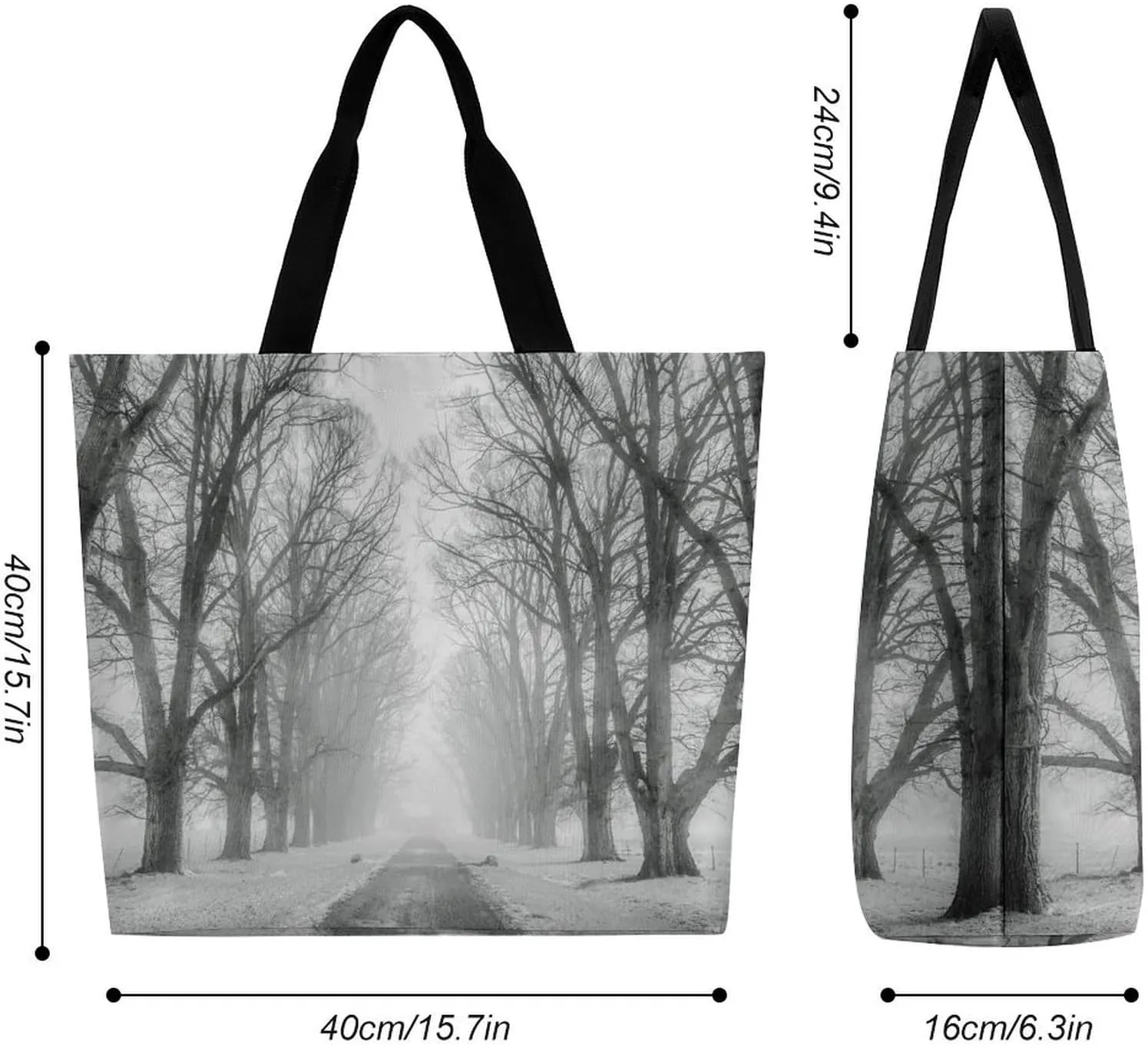 Large Capacity Shopping Tote Bag for Women, Girls