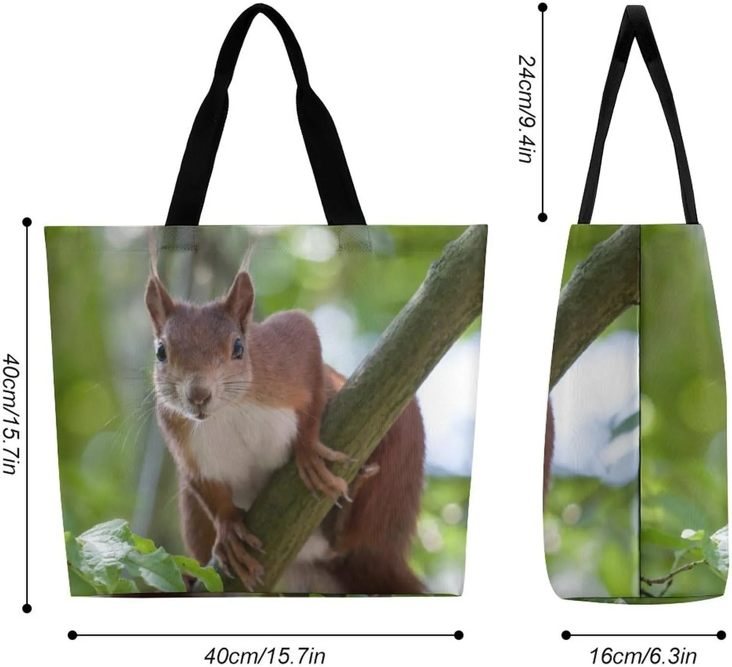 Large Capacity Shopping Tote Bag for Women, Girls