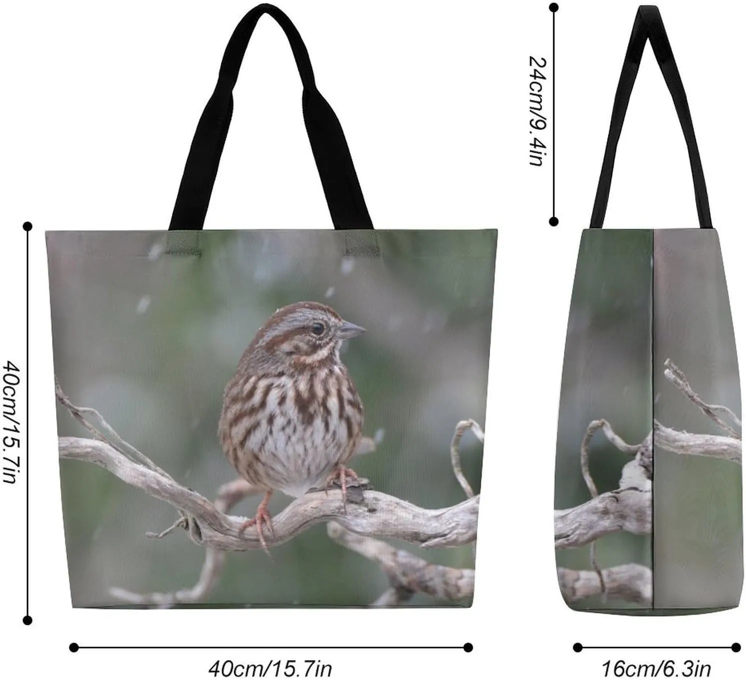 Large Capacity Shopping Tote Bag for Women, Girls